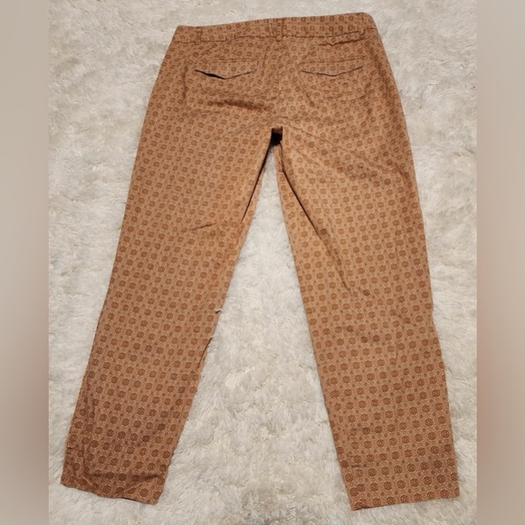 J. Crew Women’s Stretch City Fit Size 8 Print Trousers EUC - Picture 9 of 9